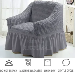 1 Seater Sofa Cover ~ Grey