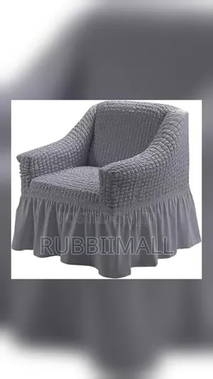 1 Seater Sofa Cover ~ Grey