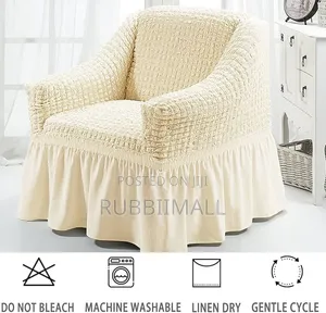 1 Seater Sofa Cover ~ Offwhite