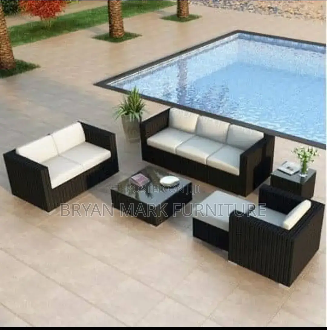 Box Shaped Rattan Chairs