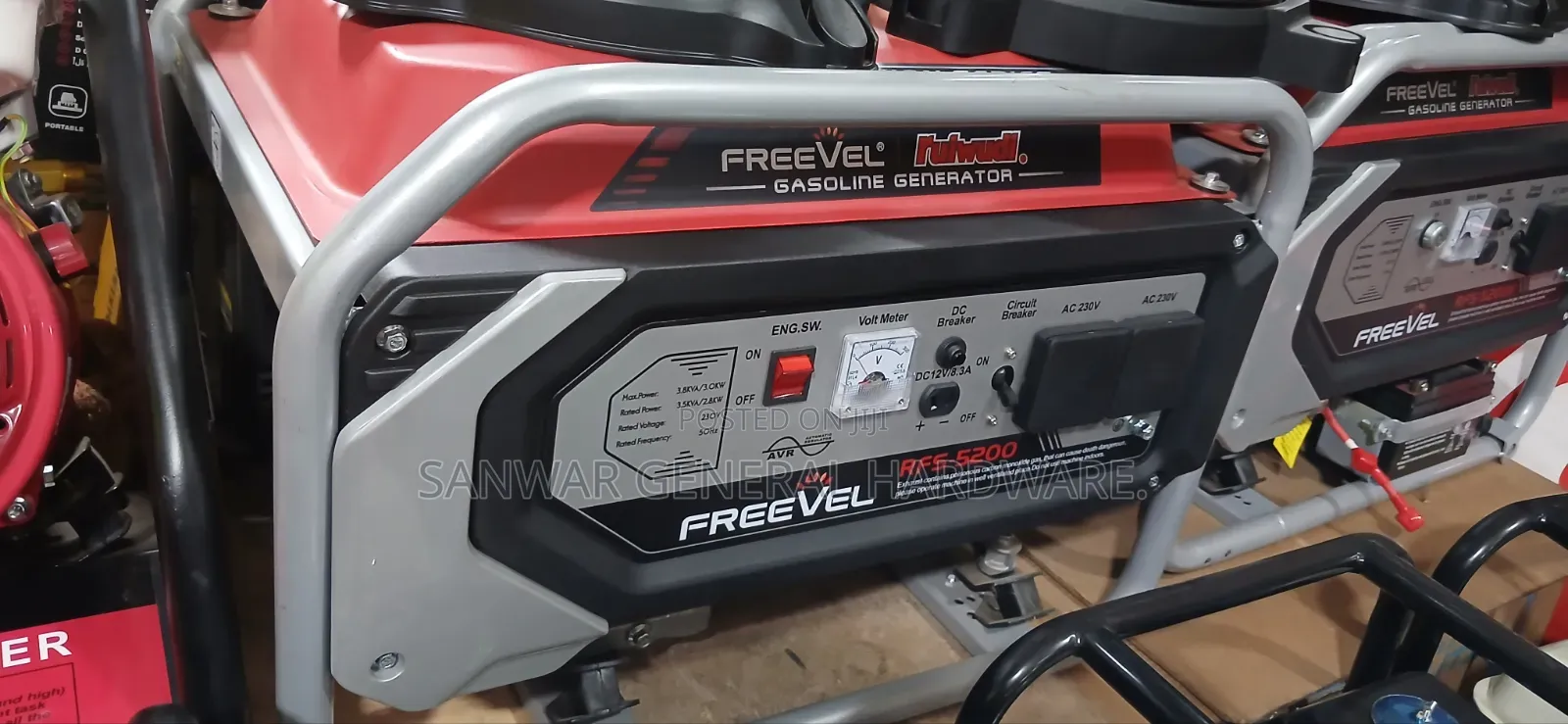 3.5KVA,Petrol Generator(Manual Pull Starter)