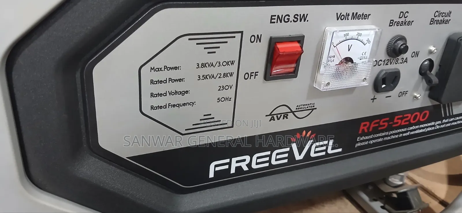 3.5KVA,Petrol Generator(Manual Pull Starter)