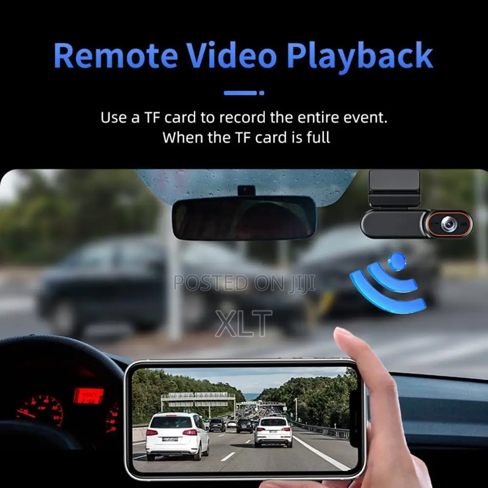 Car Dash Camera 4G GPS HD Video Playback Driving Recorder Monitor