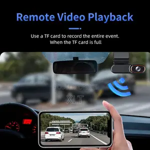 Car Dash Camera 4G GPS HD Video Playback Driving Recorder Monitor