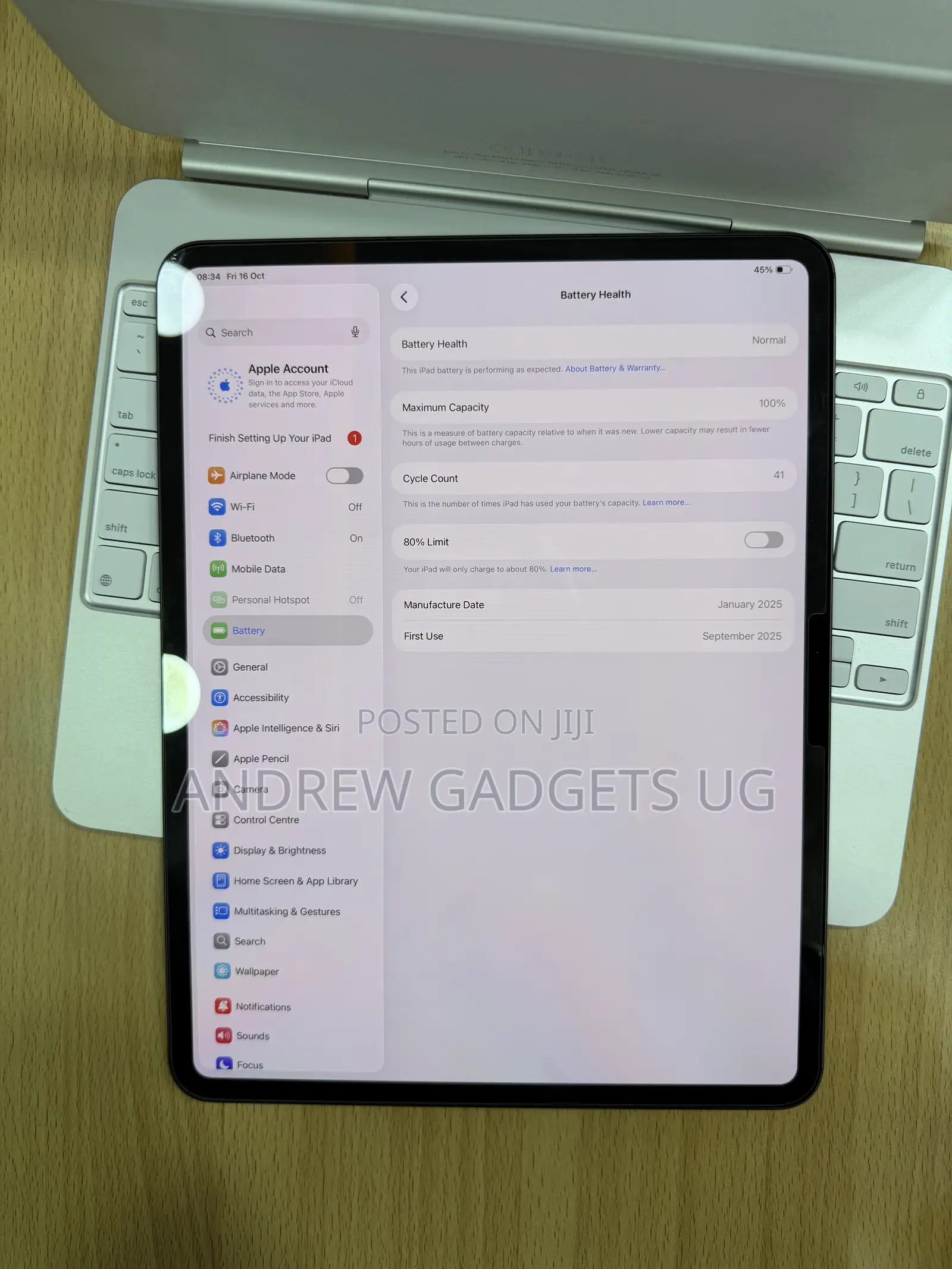 Apple iPad Pro 13 (2024) 256 GB Black