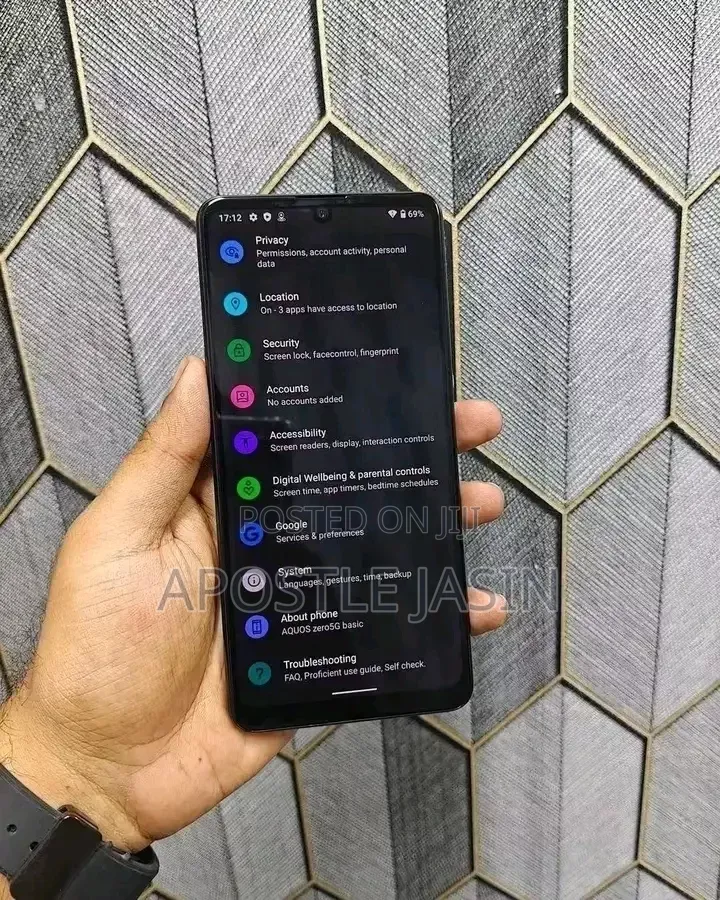 Sharp Aquos Zero 128 GB Black