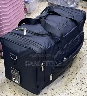 Travel Bag , Light Weight Black/Gray