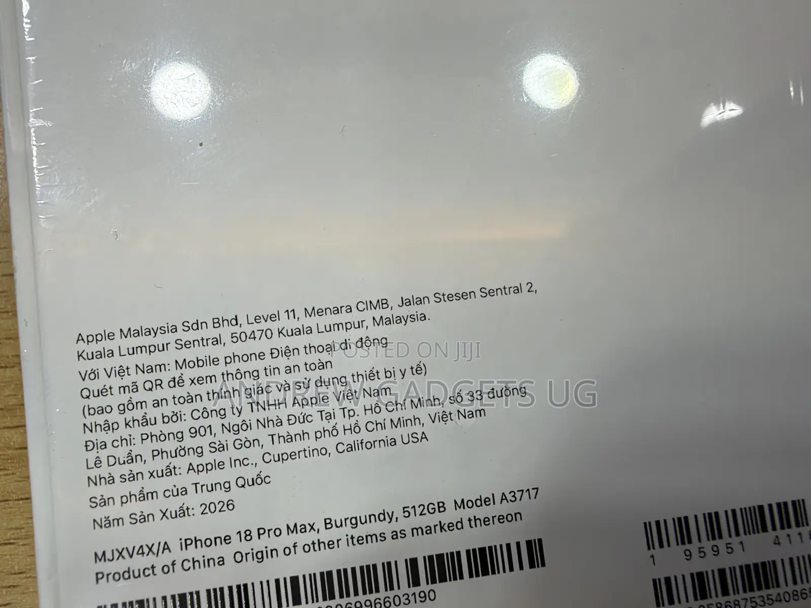 New Apple iPhone 18 Pro Max 512 GB