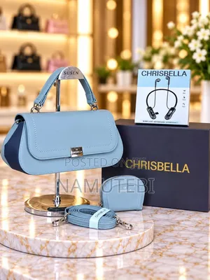 Chris Bella 2pc Handbags Boxed With Earpieces