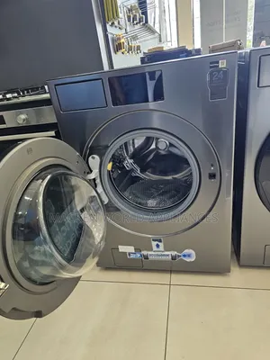 Samsung 26kg Bespoke AI Front-Load Washer WF90F26ADSNQ-Black
