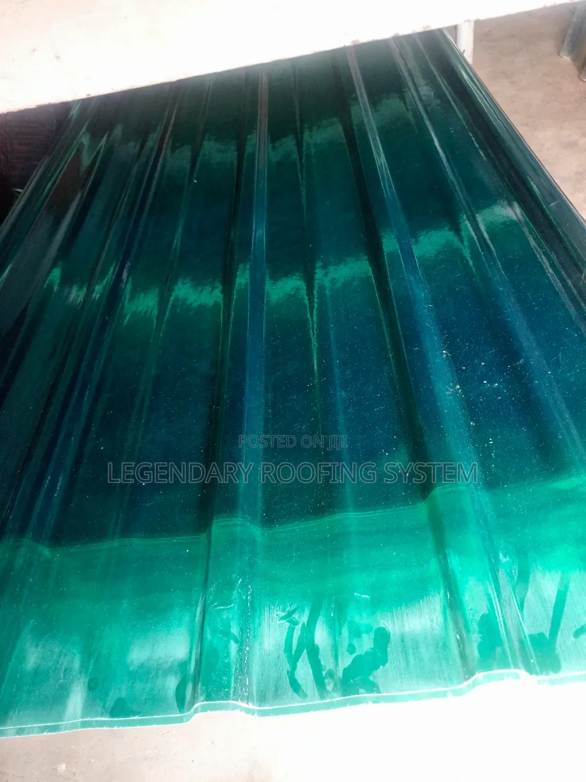 Transparent Superecho Green Fibre