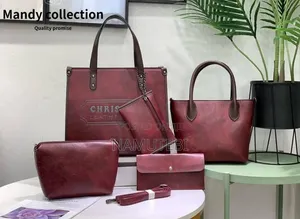 5-in-1 Christian Leatherware Matching Bag Set