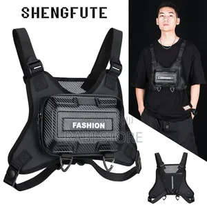 Outdoor Sports Chest Bag Vest Men Women Multi Pocket