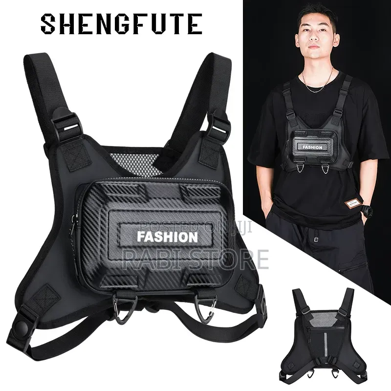 Outdoor Sports Chest Bag Vest Men Women Multi Pocket