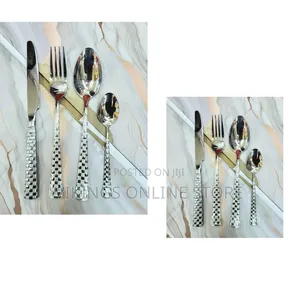 24 PCS Setstainless Steel Flatware Place Setting