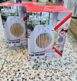 Electric Room Heater / Fan Heater 2in1