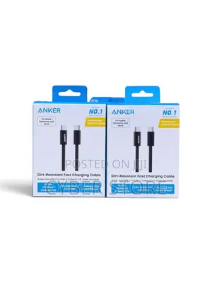 Anker Zolo USB C to USB C Braided Fast Charging Cable, 240W - Black