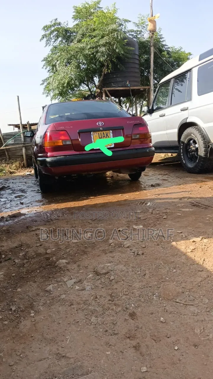 Toyota Corolla 1998 Maroon