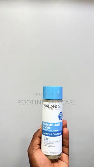 Balance 2% Salicylic Acid + Zinc Clarifying Toner for Acne Breakouts