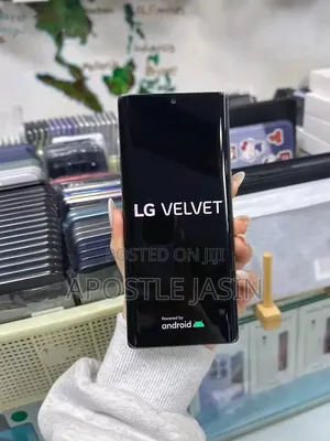 LG Velvet 5G 128 GB Black