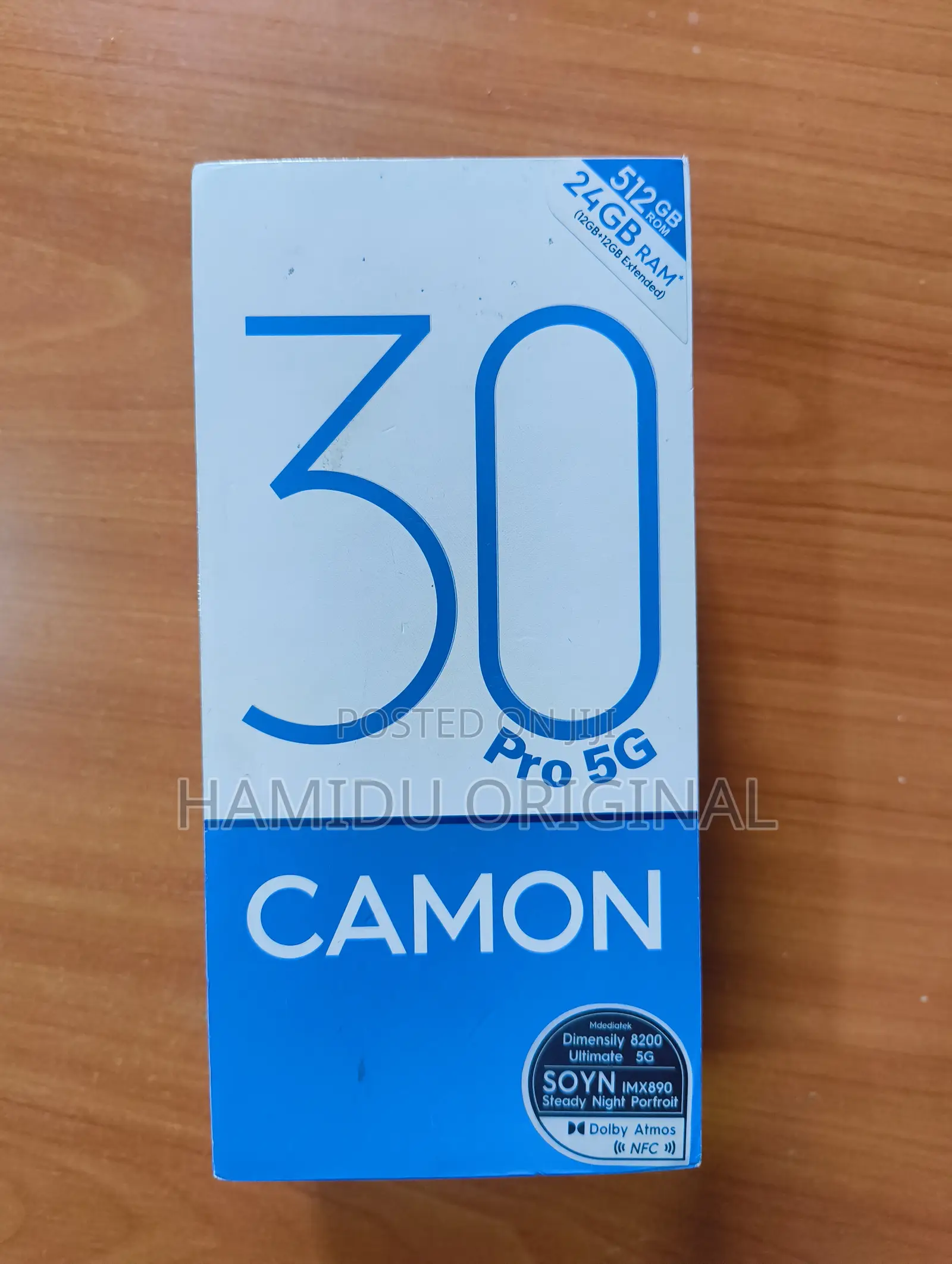 New Tecno Camon 30 Pro 5G 256 GB Blue