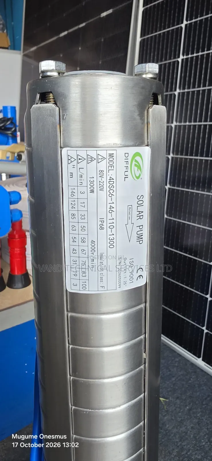 Difful Solar Water Pump