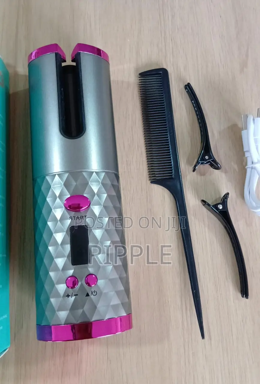 Aerbes 40W Wireless Automatic Hair Curler Rechargeable LCD