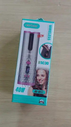 Aerbes 40W Wireless Automatic Hair Curler Rechargeable LCD