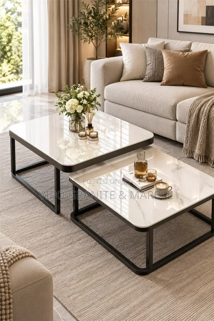 Center Tables With Marble Tops