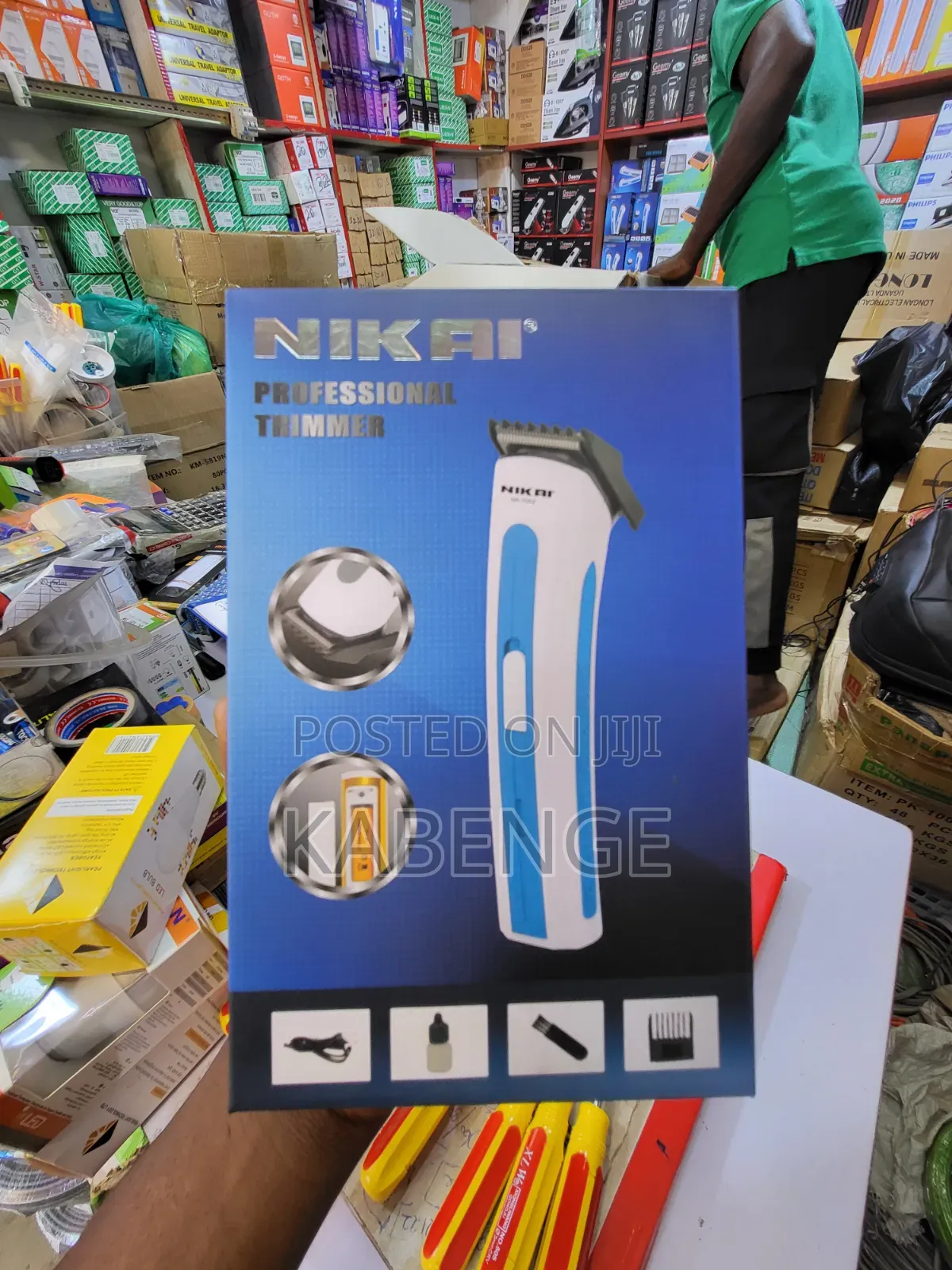 NIKAI Professional Rechargeable Hair & Beard Trimmer Kit
