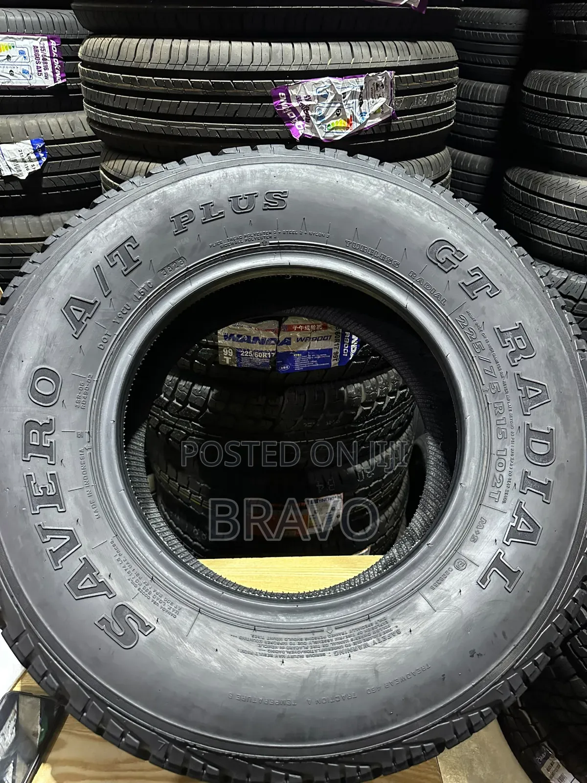 225/75r15 Savero Used for Super Custom