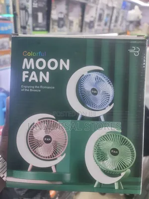 Colorful Moon Fan