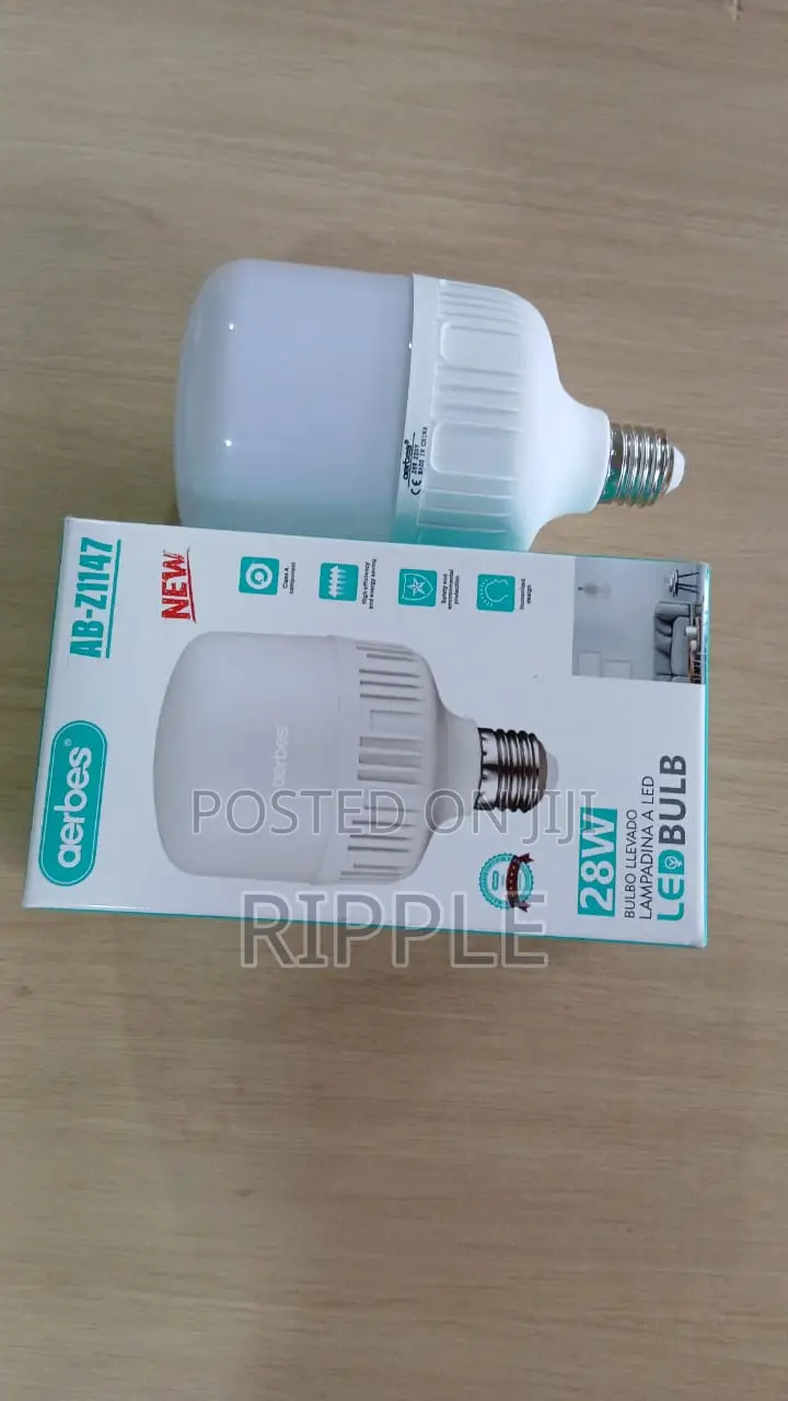 Aerbes 28W LED Bulb E27 – Bright White Energy Saving Light