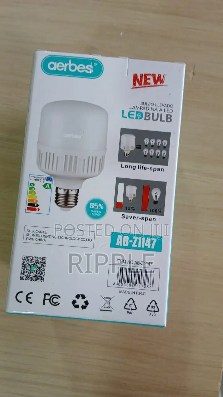 Aerbes 28W LED Bulb E27 – Bright White Energy Saving Light