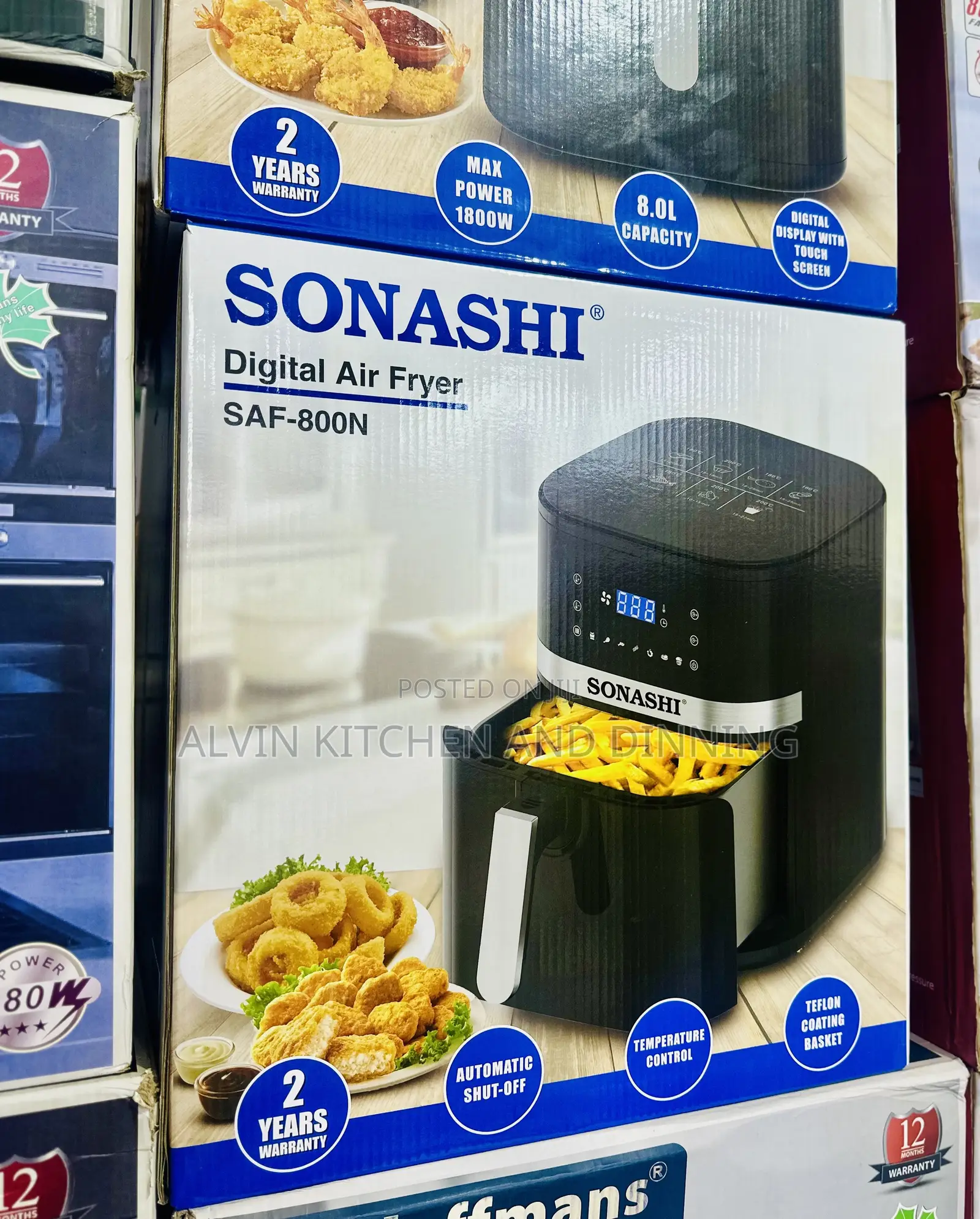 Air Fryer Digital Sonashi