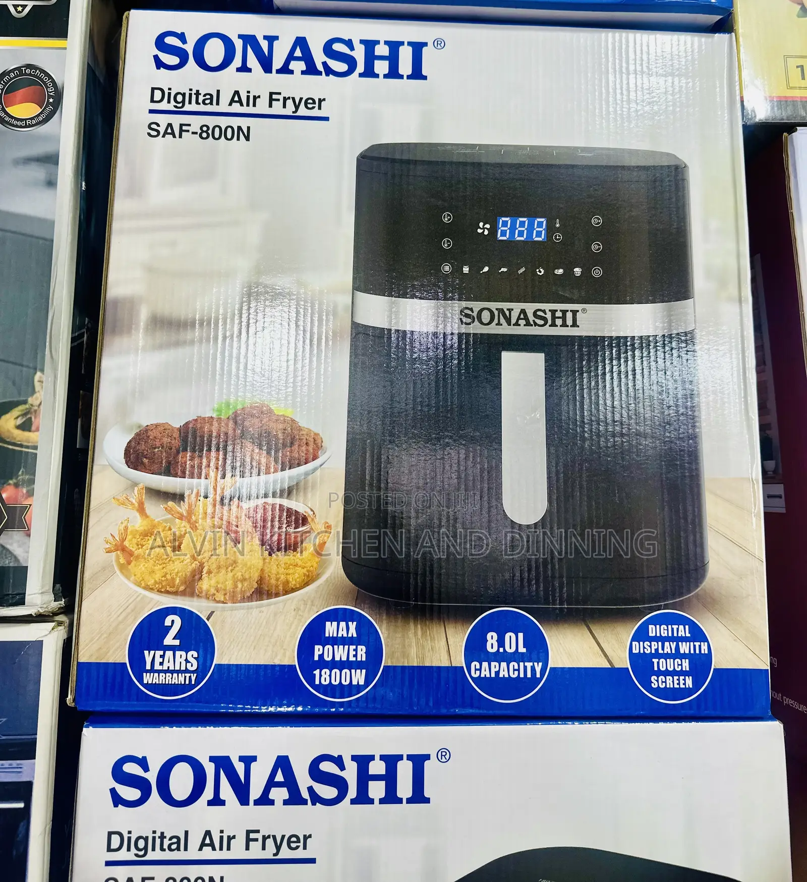 Air Fryer Digital Sonashi