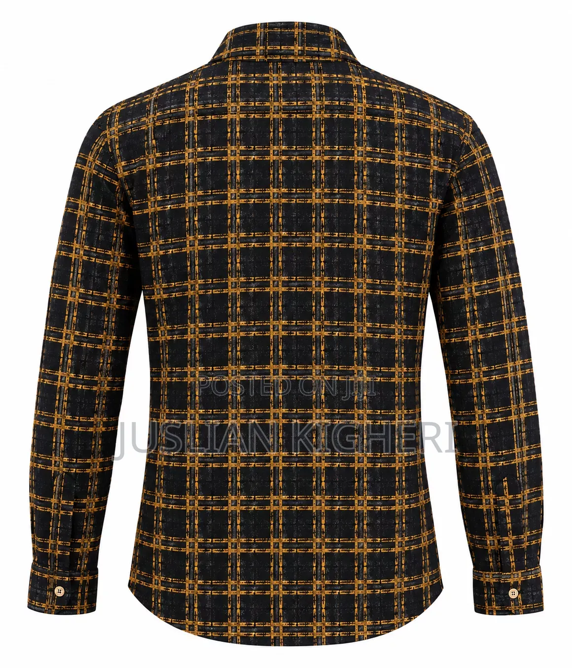 Chemise Homme Neuve À Carreaux Taille L
