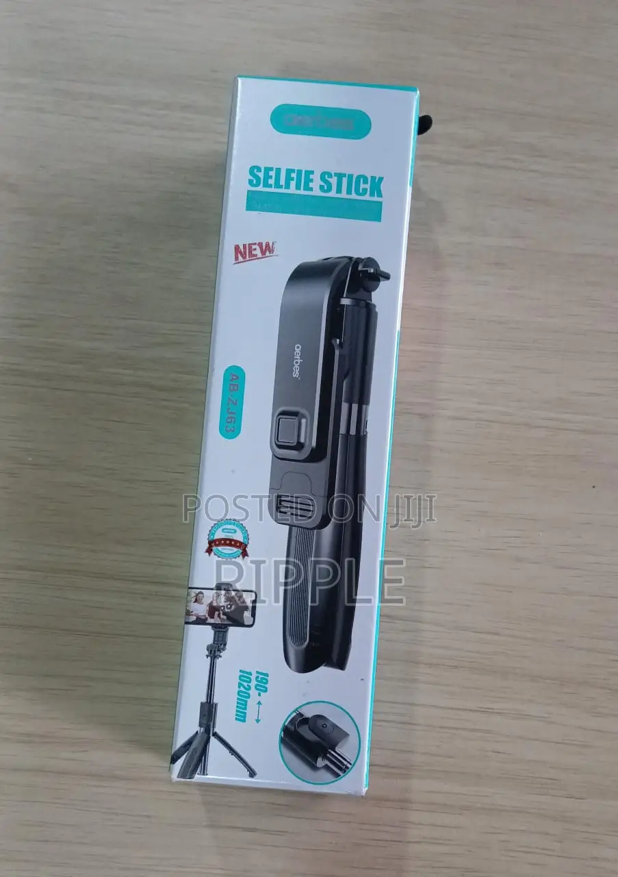 Aerbes Bluetooth Selfie Stick Tripod With Remote – 102cm
