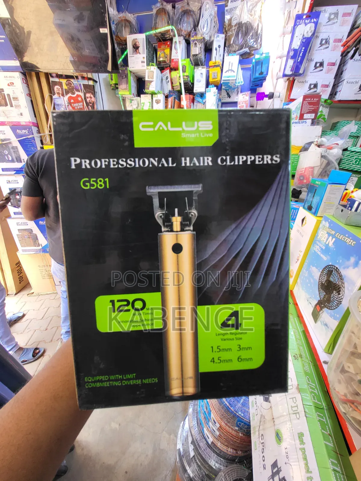 CALUS G581 Smart Live Professional Cordless Hair Trimmer