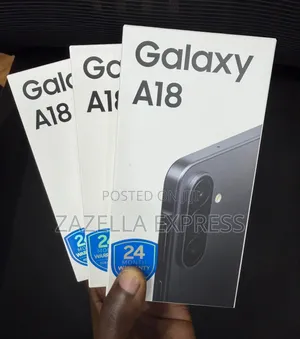 New Samsung Galaxy A18 128 GB Black