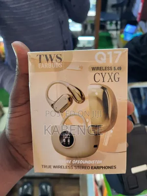 TWS Q17 Wireless 5.49 Open-Ear Earbuds With LED Digital Charging