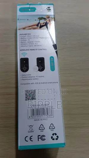 Aerbes 106cm Extendable Selfie Tripod With Wireless Remote