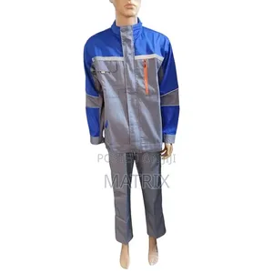 Heavy Duty Industrial Overall (2 Piece) Workwear Uniform Set M/L Size