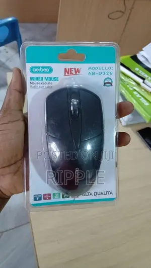 Aerbes USB Wired Optical Mouse 1200 DPI for Laptop & Desktop
