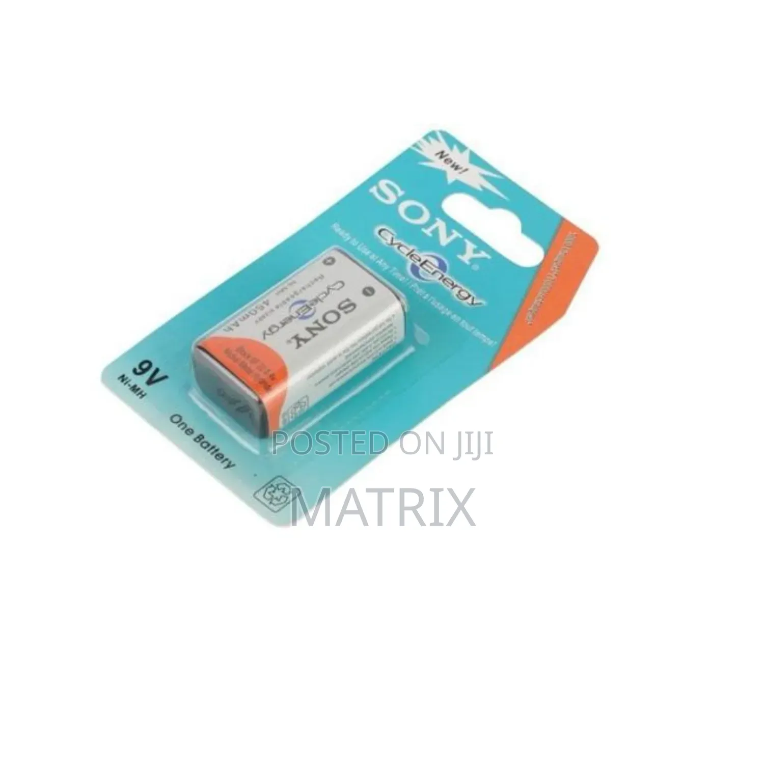Rechargeable 9V Battery CycleEnergy