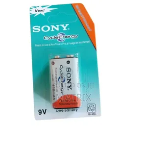 Rechargeable 9V Battery CycleEnergy