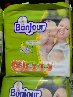 Bonjour Baby Diapers (Size 2/Newborn)