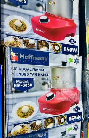 Electric Pounded Yam Maker & Ugali Maker 850w