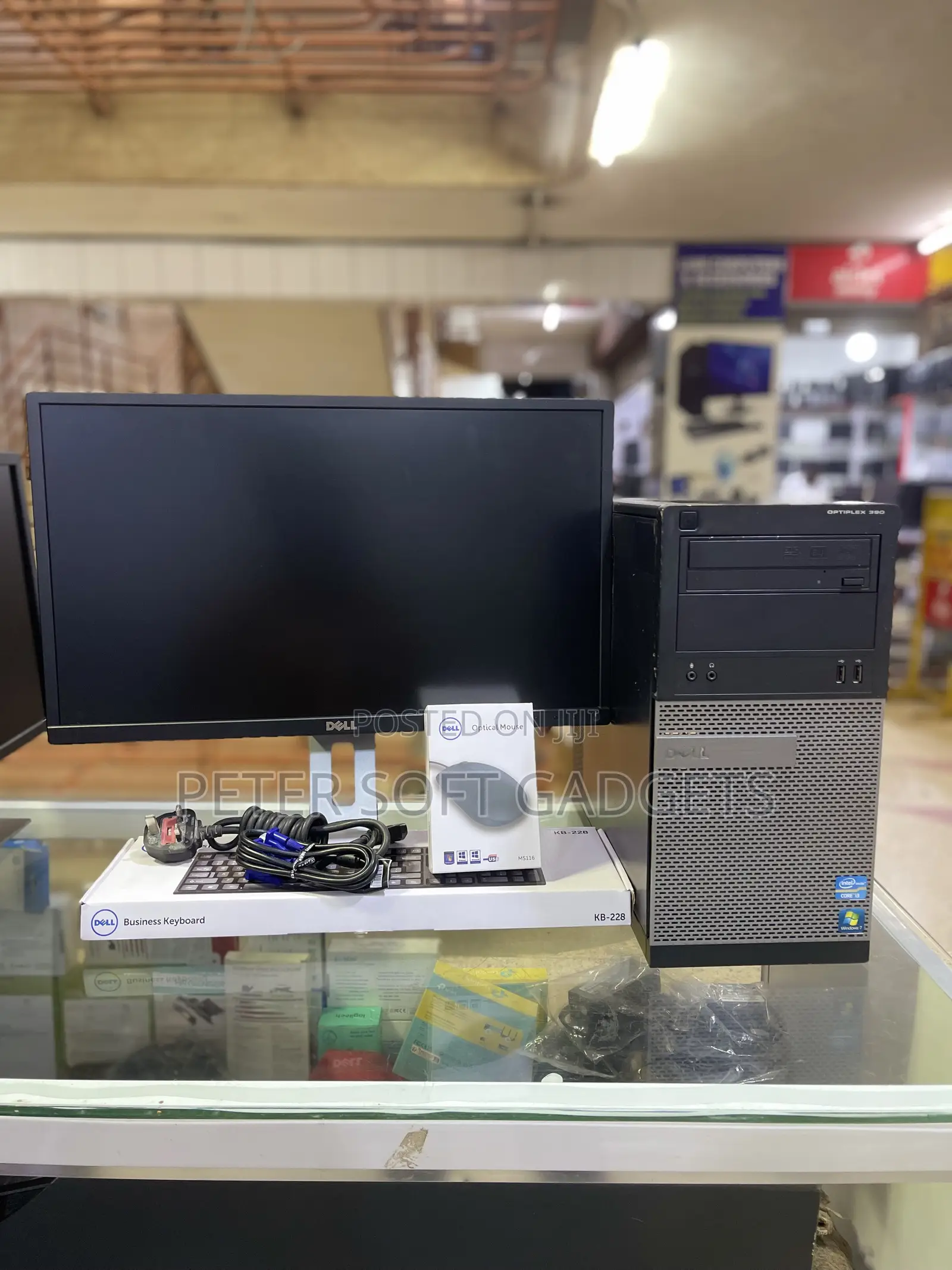New Desktop Computer Dell OptiPlex 390 4GB Intel Core i3 HDD 500GB