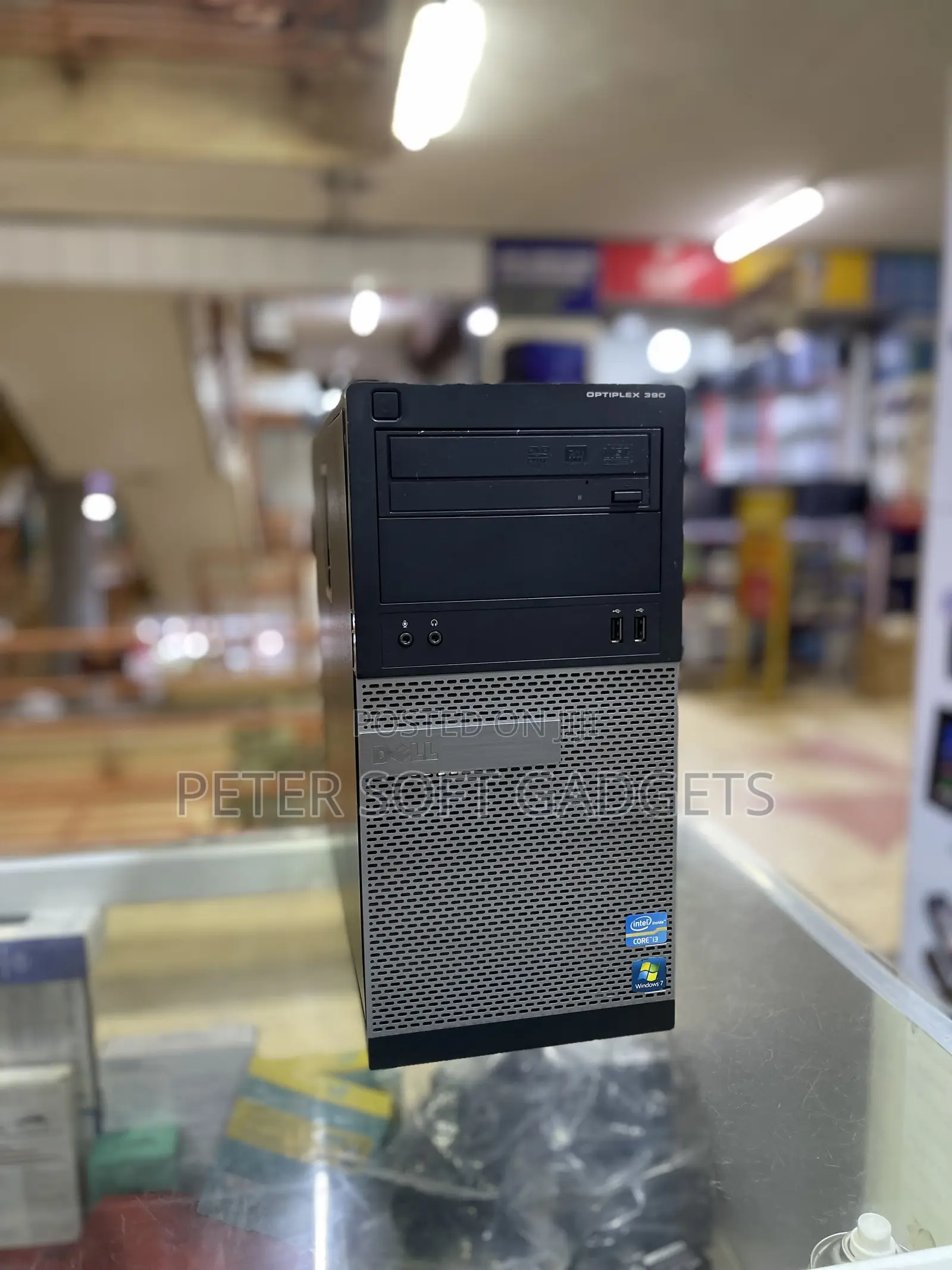 New Desktop Computer Dell OptiPlex 390 4GB Intel Core i3 HDD 500GB